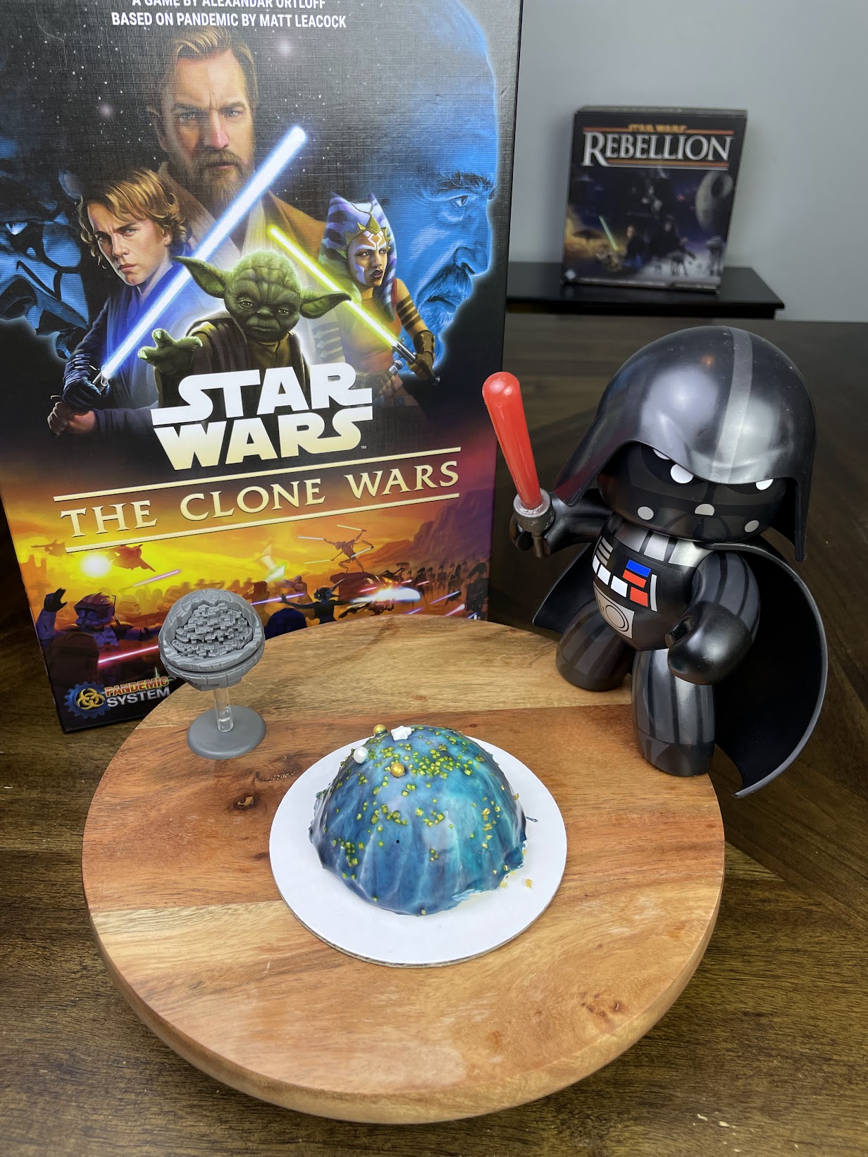 Star Wars inspired Mini- Galaxy Cakes