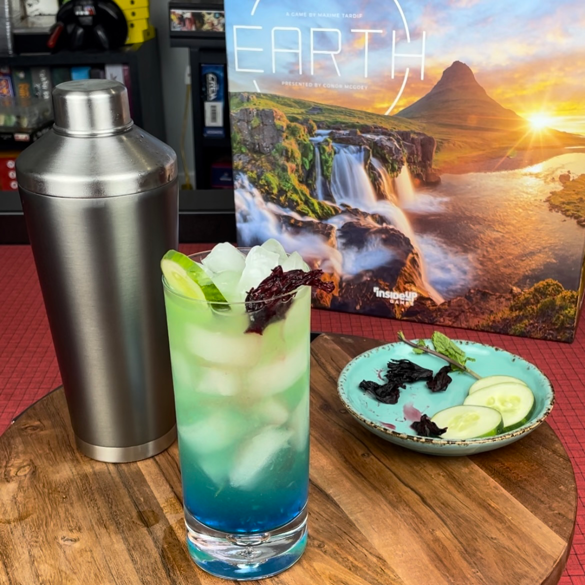 Gaia’s Elixir: Drink inspired by “Earth” the Board Game