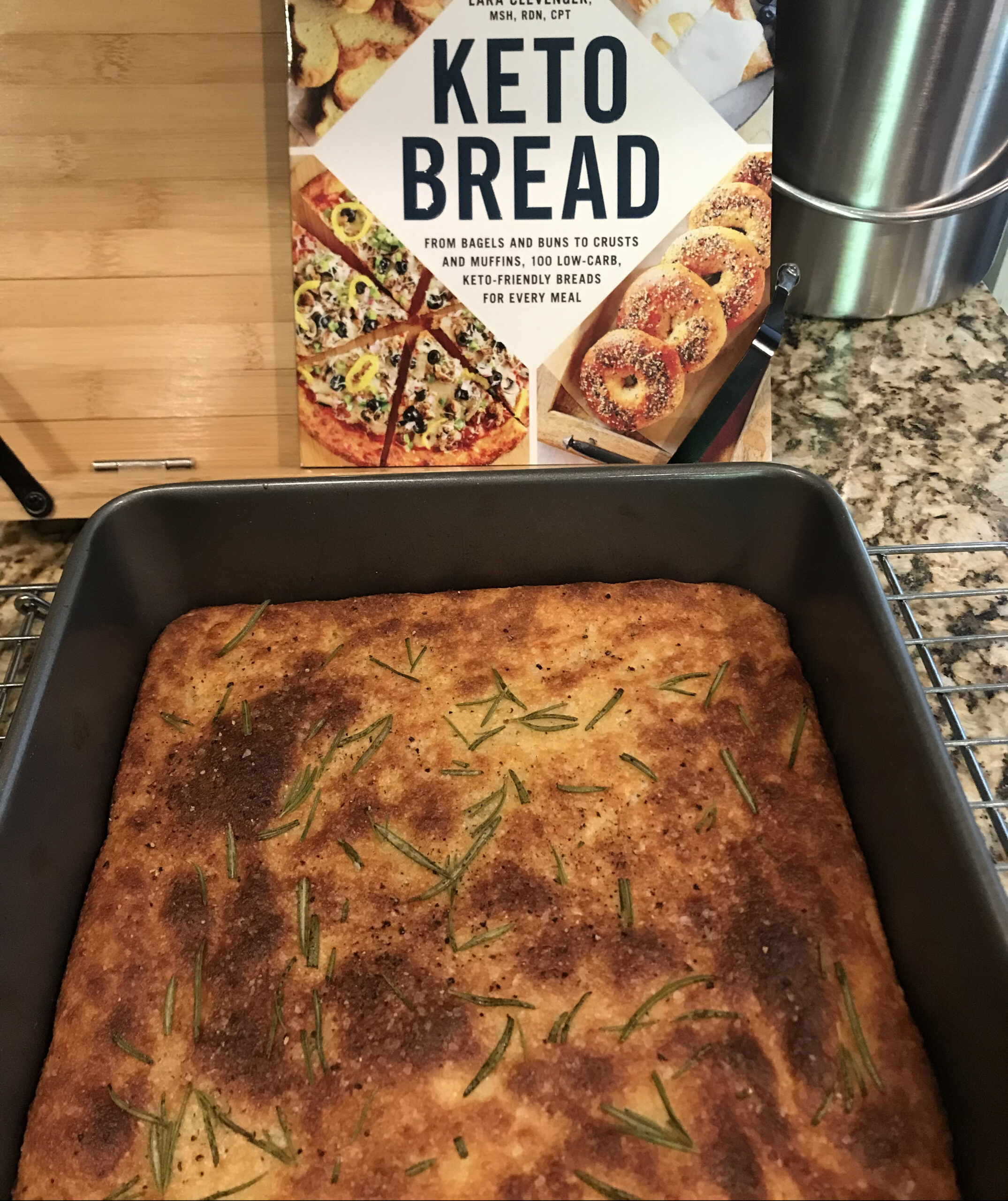 Keto Rosemary and Focaccia Bread: inspired by Messina 1347 Board Game