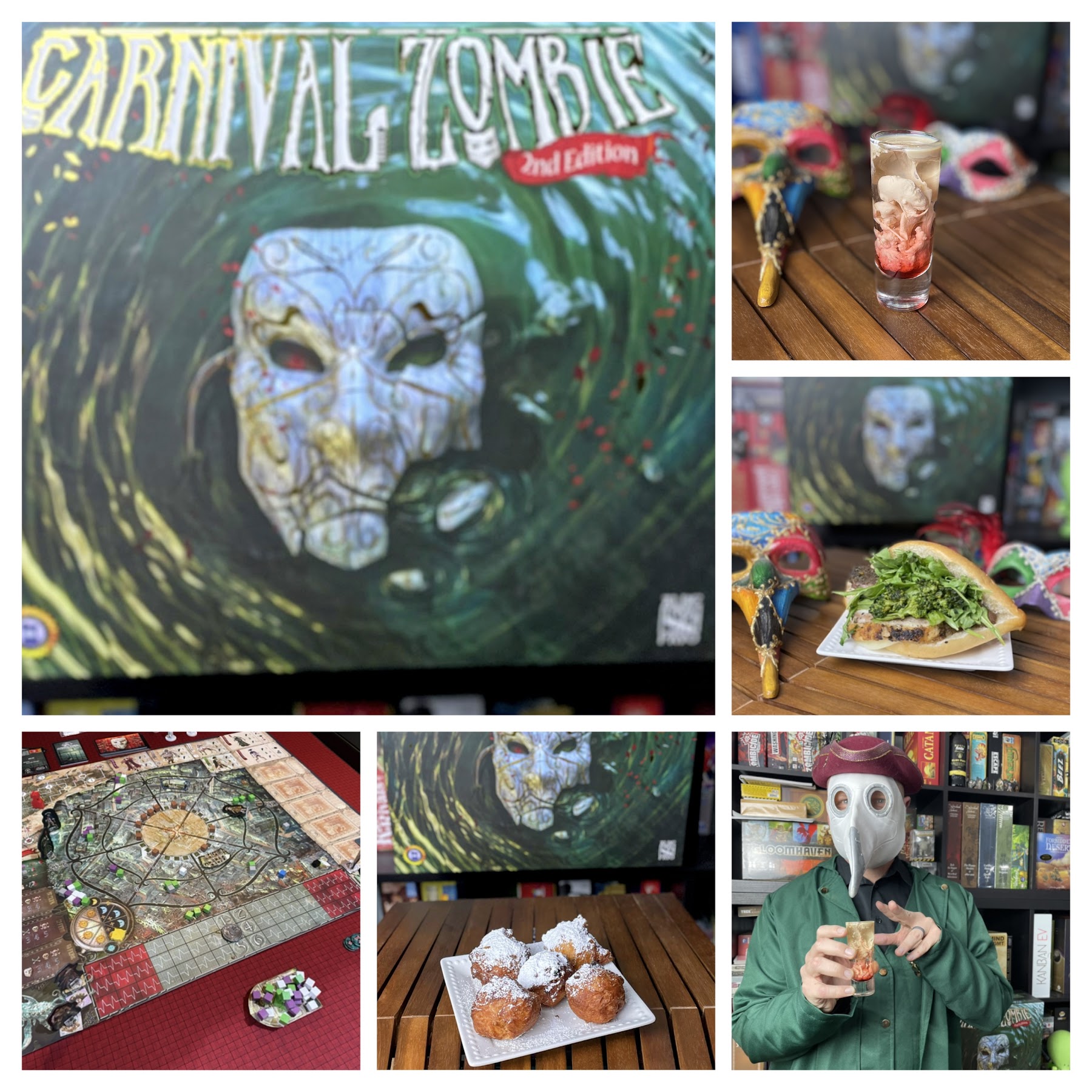 Carnival Zombie Unleashed: A Venice Adventure – Board Game Podcast Episode #7